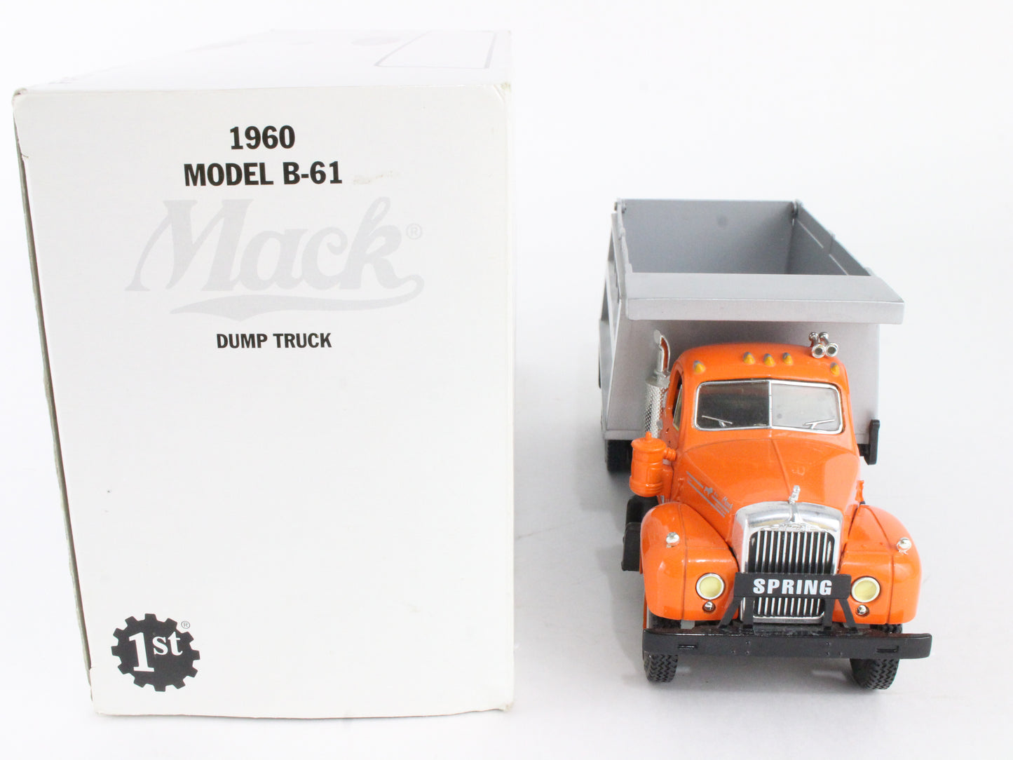 1960 Model B-61 Mack Dump Truck Township Of Spring First Gear 1:34 Model 19-2053