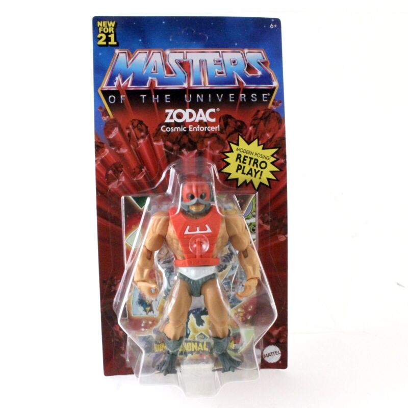 Zodac Cosmic Enforcer MOTU Masters Of The Universe Mattel 2021 Retro Unpunched