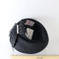 George Zamaul New York Ladies Black Boutique Hat W/ Rhinestones 7 56cm
