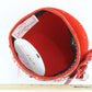 George Zamaul Couture Ladies Red Felt Boutique Hat W/ Rhinestones 6 7/8 55cm