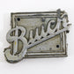 Buick Metal Automobile Emblem Badge 3.5��� Patina Wear Original part