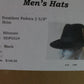 Biltmore President Top Hatter Mens Black Felt Fedora W/ Feather MULTIPLE SIZES