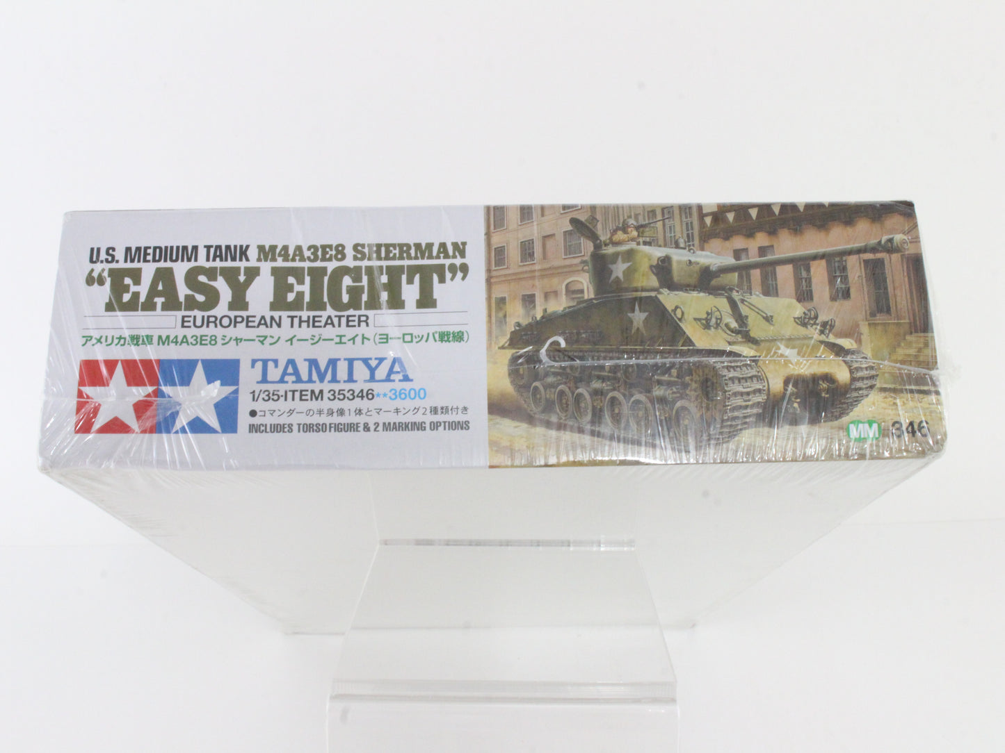 M4a3e8 Sherman Easy Eight US Medium Tank European Theatre 1:35 Tamiya Kit 35346