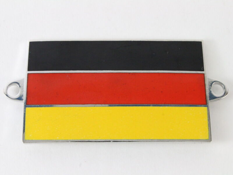 German Flag 2.25" Metal Car Emblem Badge for Automotive Car Plate Etc