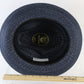 Biltmore Torino Mens Canadian Navy Blue Straw Fedora MULTIPLE SIZES