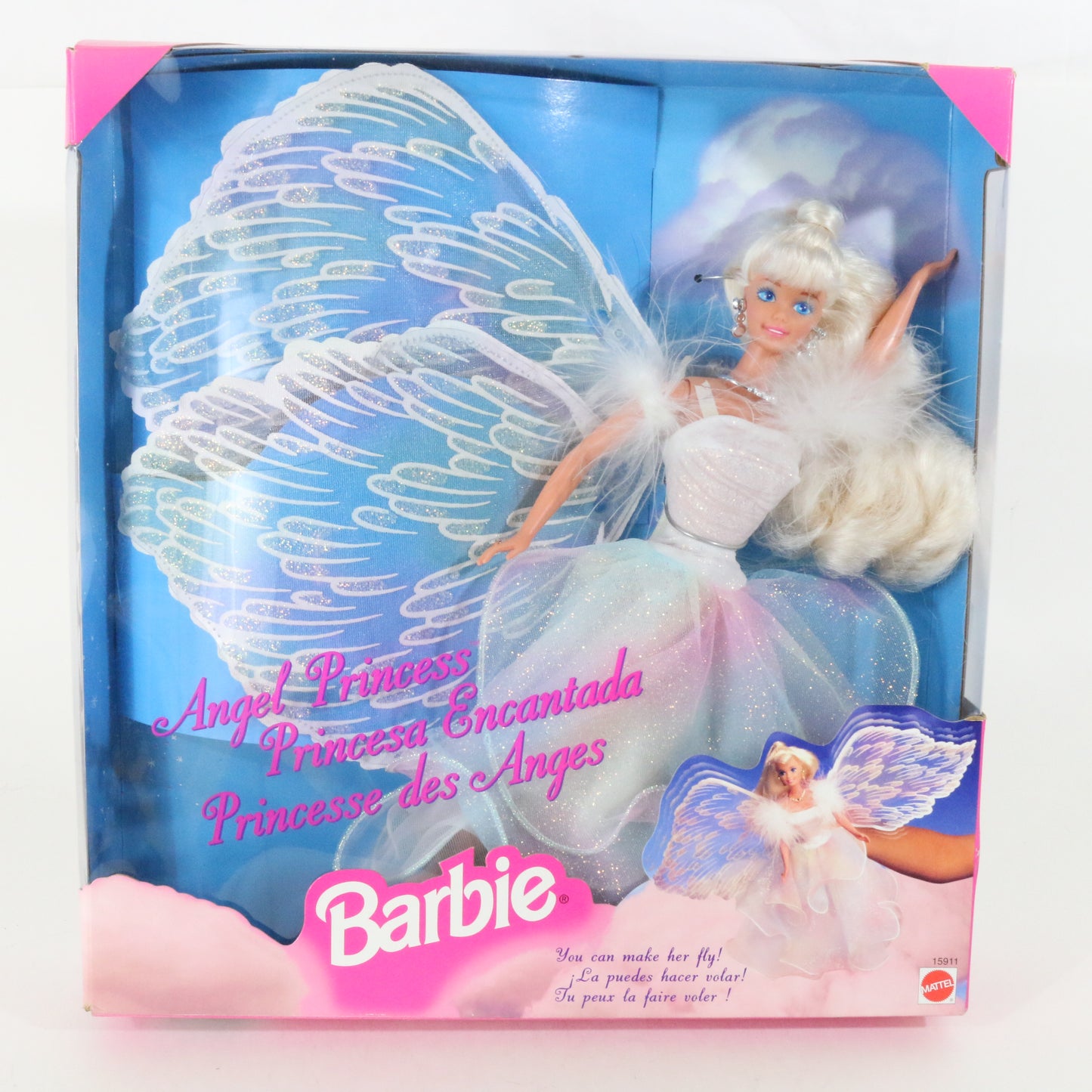 Angel Princess Winged Barbie Doll Mattel 1996 15911