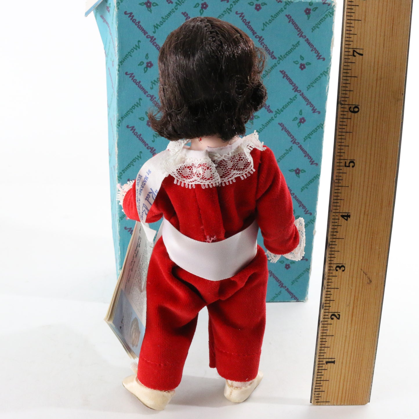 Vintage Madam Alexander Red Boy 440 Little Women Doll 7.5" W/ Box