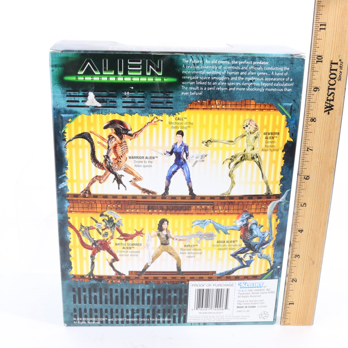 Newborn Alien Action Figure Alien Resurrection Movie Edition Hasbro Signature