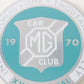MG Car Club International One Thousand Rally 1970 4.75" Metal Emblem Badge