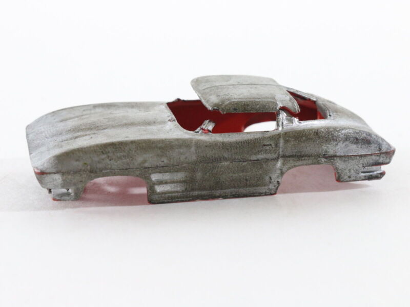 Chevy Corvette Silver Aurora HO Slot Car Body