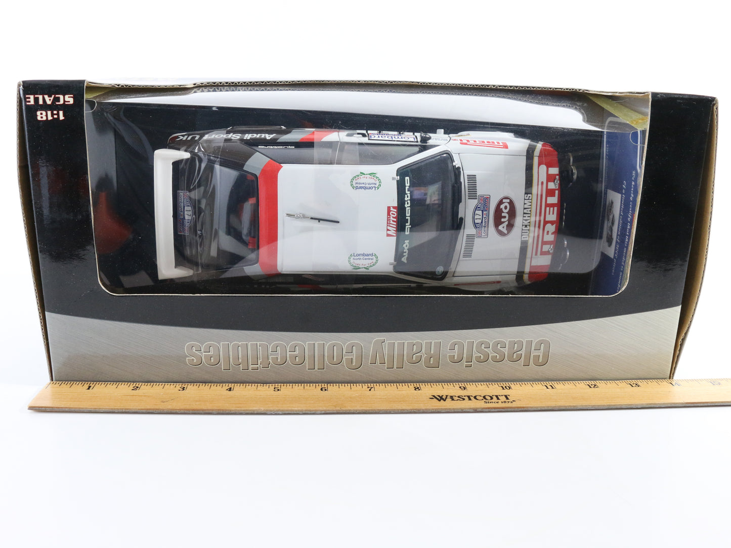 Audi Quattro Rally #17 Wilson Greasley Sun Star 1:18 Model Car 4192