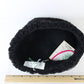 Frank Olive Ladies Black Boutique Hat LAMB AFGHANISTAN MODEL 7 1/2 60cm