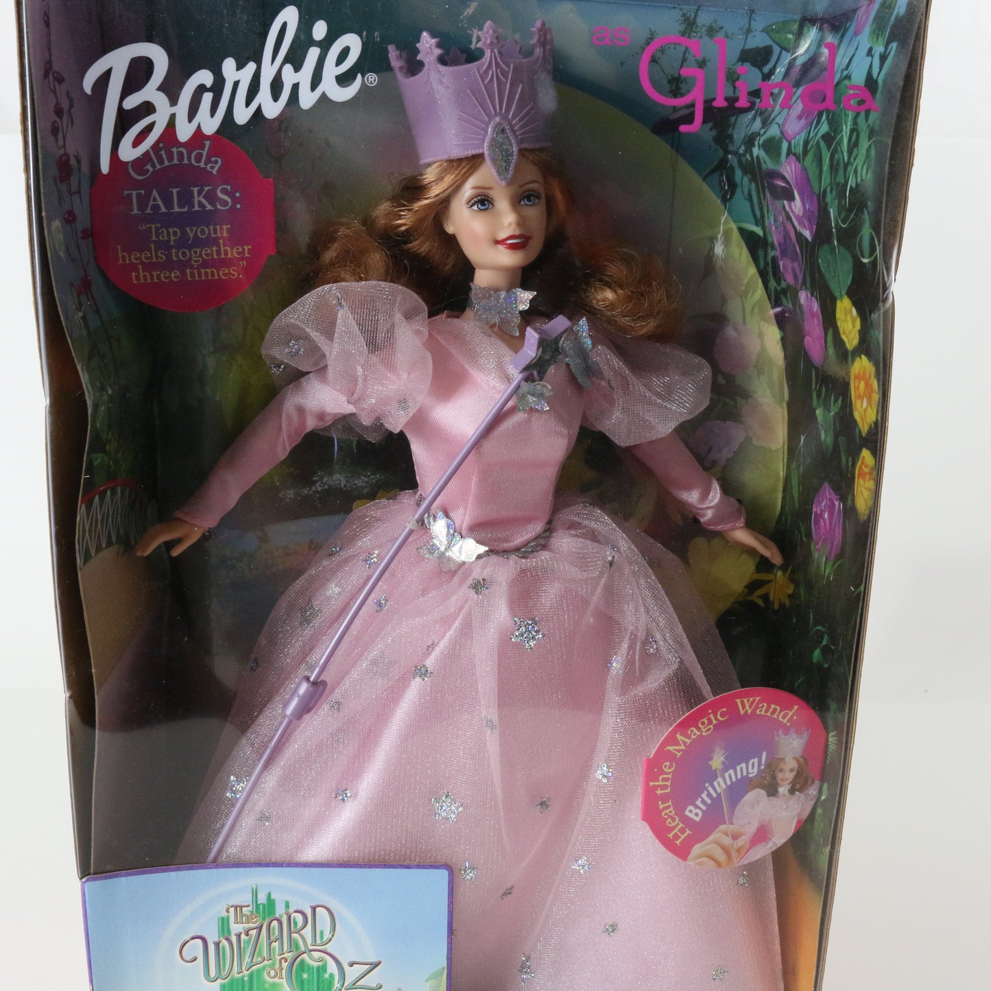 Glinda Wizard Of Oz Barbie Doll Mattel 1999 25813 IN BOX