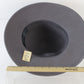 Sonni of California Ladies Gray Wool Felt Boutique Hat W/ Bow 6 7/8 55cm