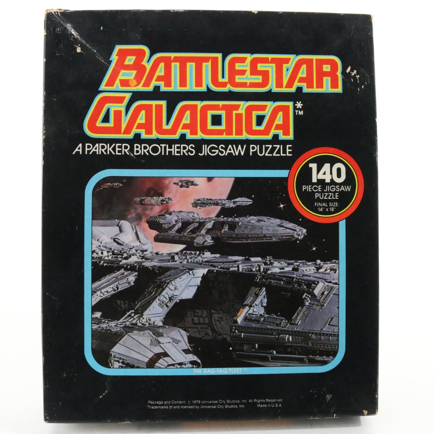 Unopened 1978 Battlestar Galactica Jigsaw Puzzle Parker Brothers 14"x18" No. 109