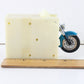 1949 Harley Davidson Hydra Glide Fl Blue Motorcycle Franklin Mint 1:24 B11wc32