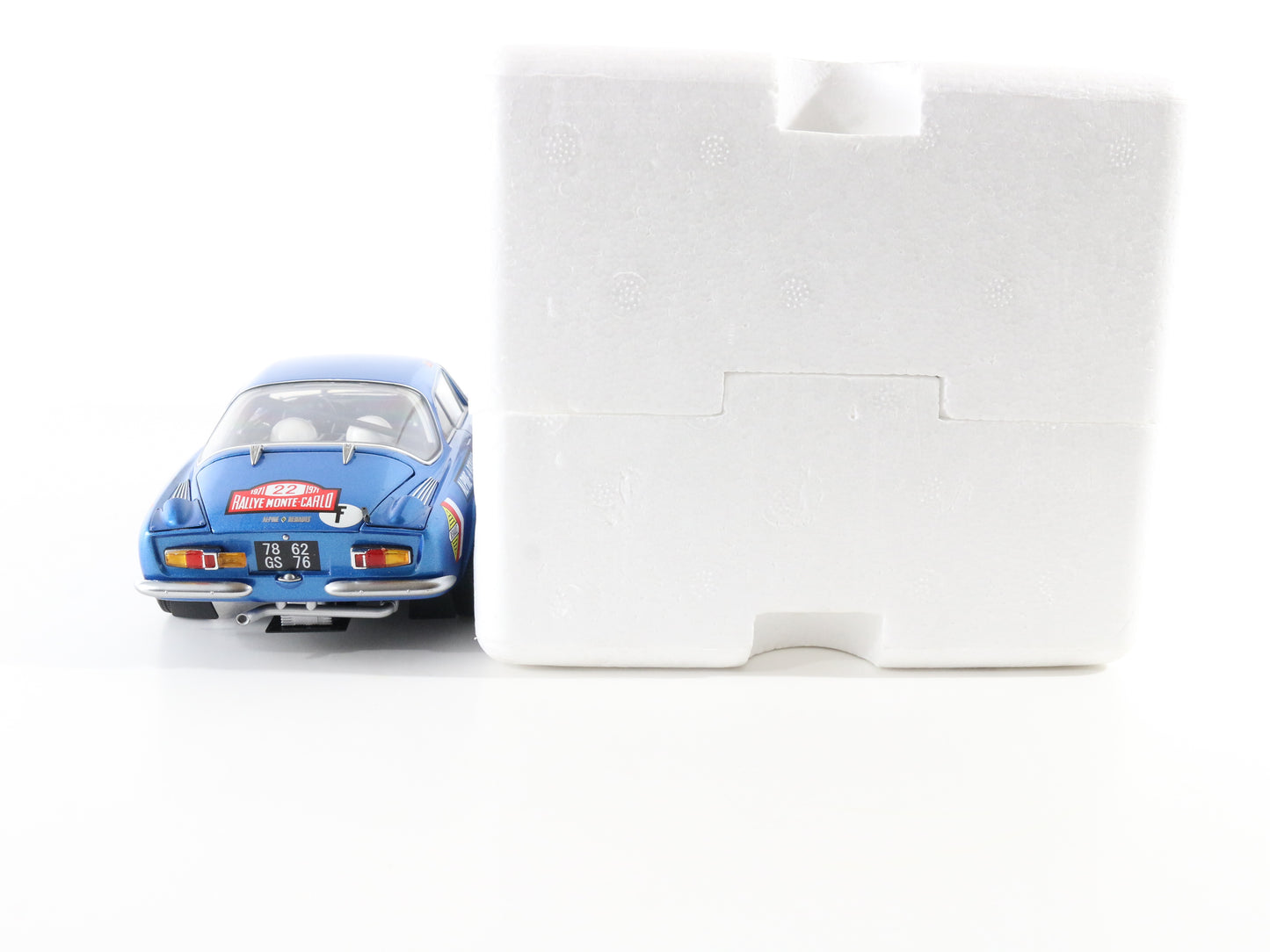 Alpine Renault A110 1600s #22 1971 Monte Carlo 3rd Kyosho 1:18 Model Car 08483a