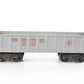 Marx O 347100 Pennsylvania PRR Gray Gondola Car W/ Coils
