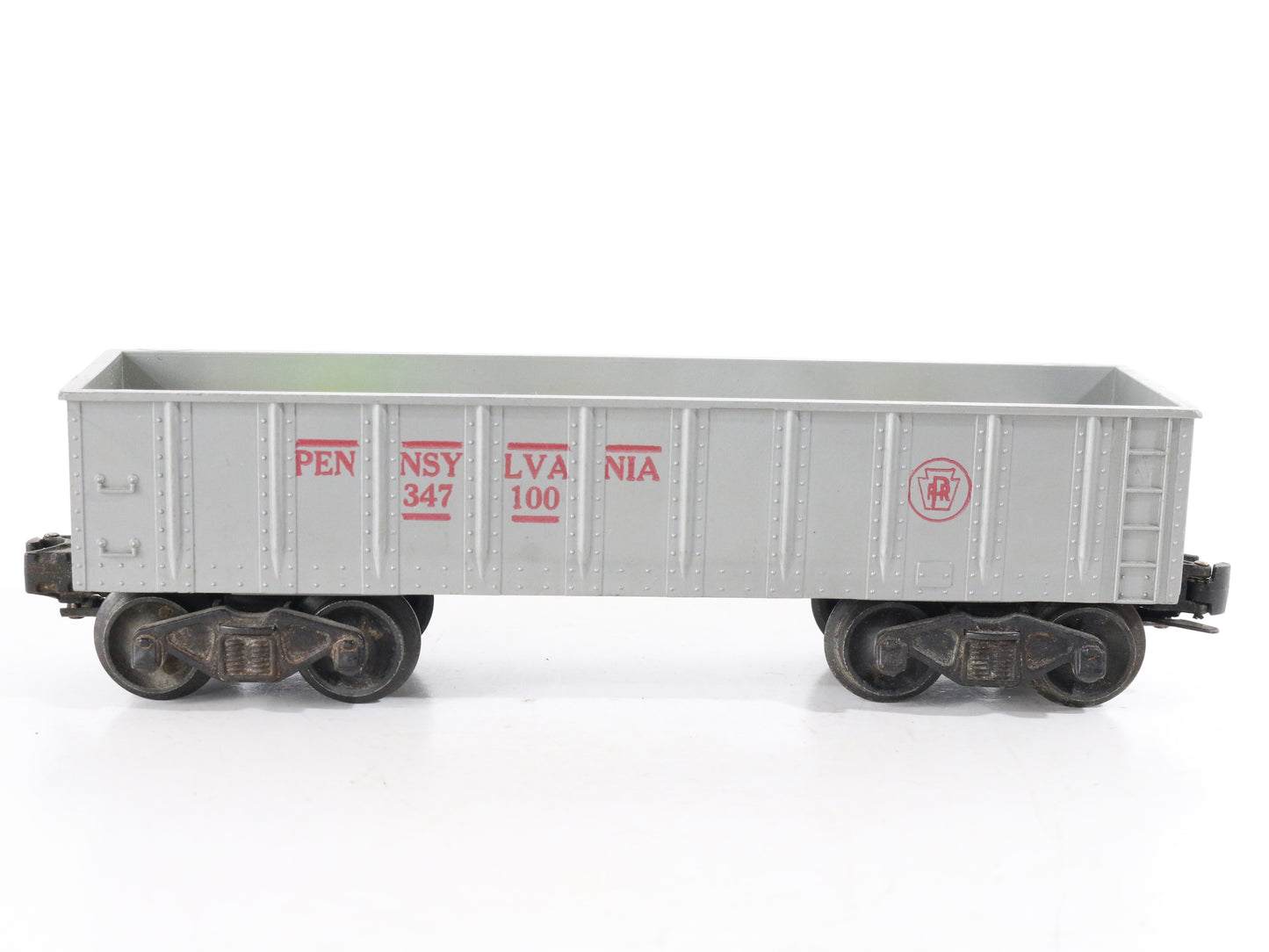 Marx O 347100 Pennsylvania PRR Gray Gondola Car W/ Coils