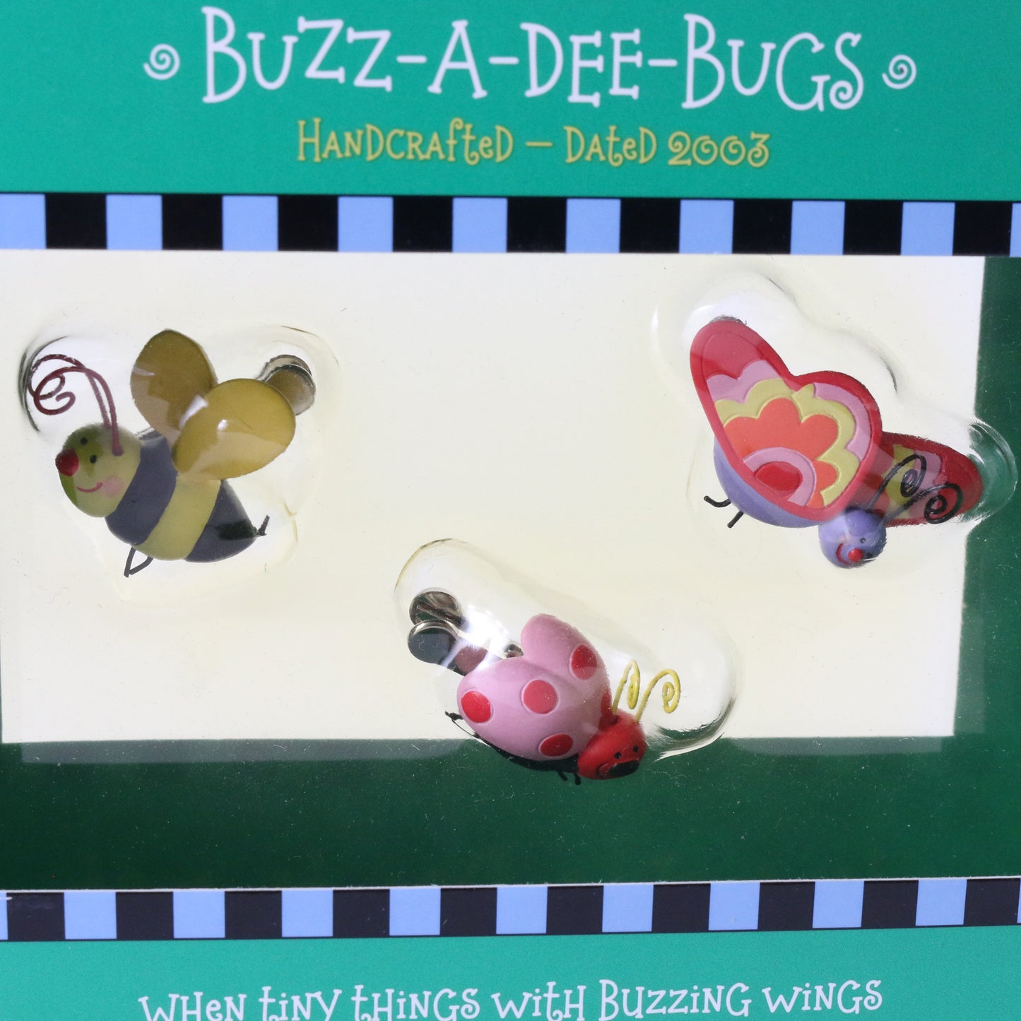 Hallmark Buzz A Dee Bugs Tweedle Dee Tweet Easter / XMAS Ornament 2003