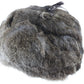 Biltmore Ladies Dark Brown Genuine Rabbit Fur Bomber Winter Hat l