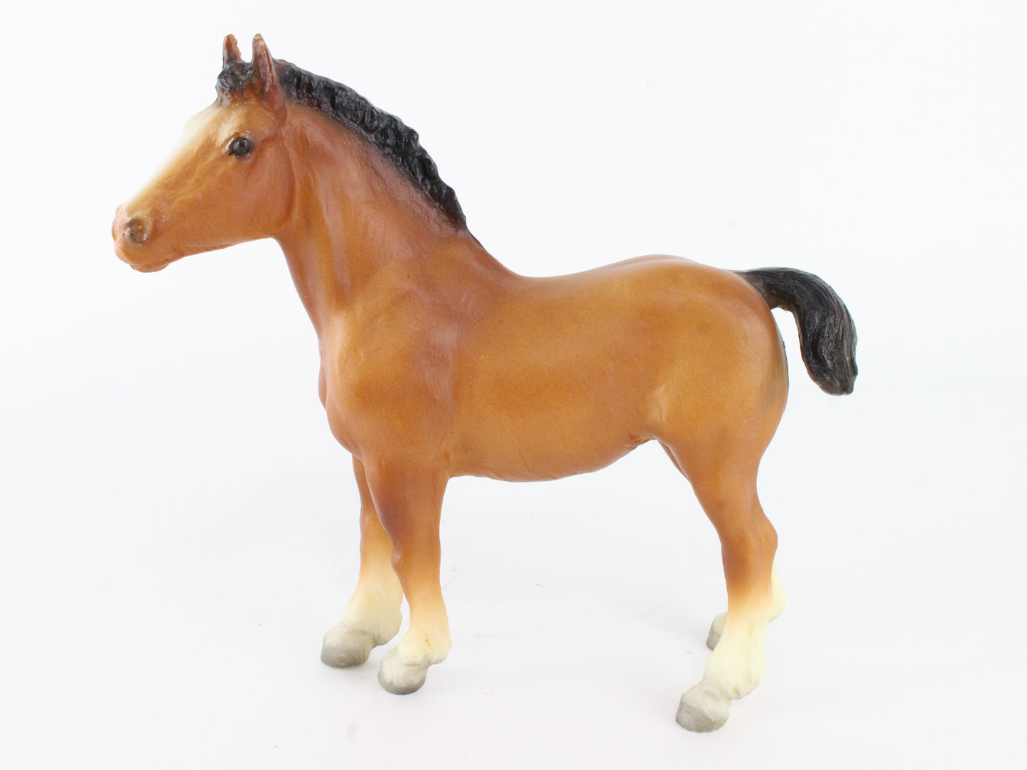 Dark Chestnut Clydesdale Foal Vintage Breyer #84 Traditional Size