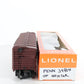 Lionel O Postwar 3484 Pennsylvania PRR Operating Single Door Boxcar