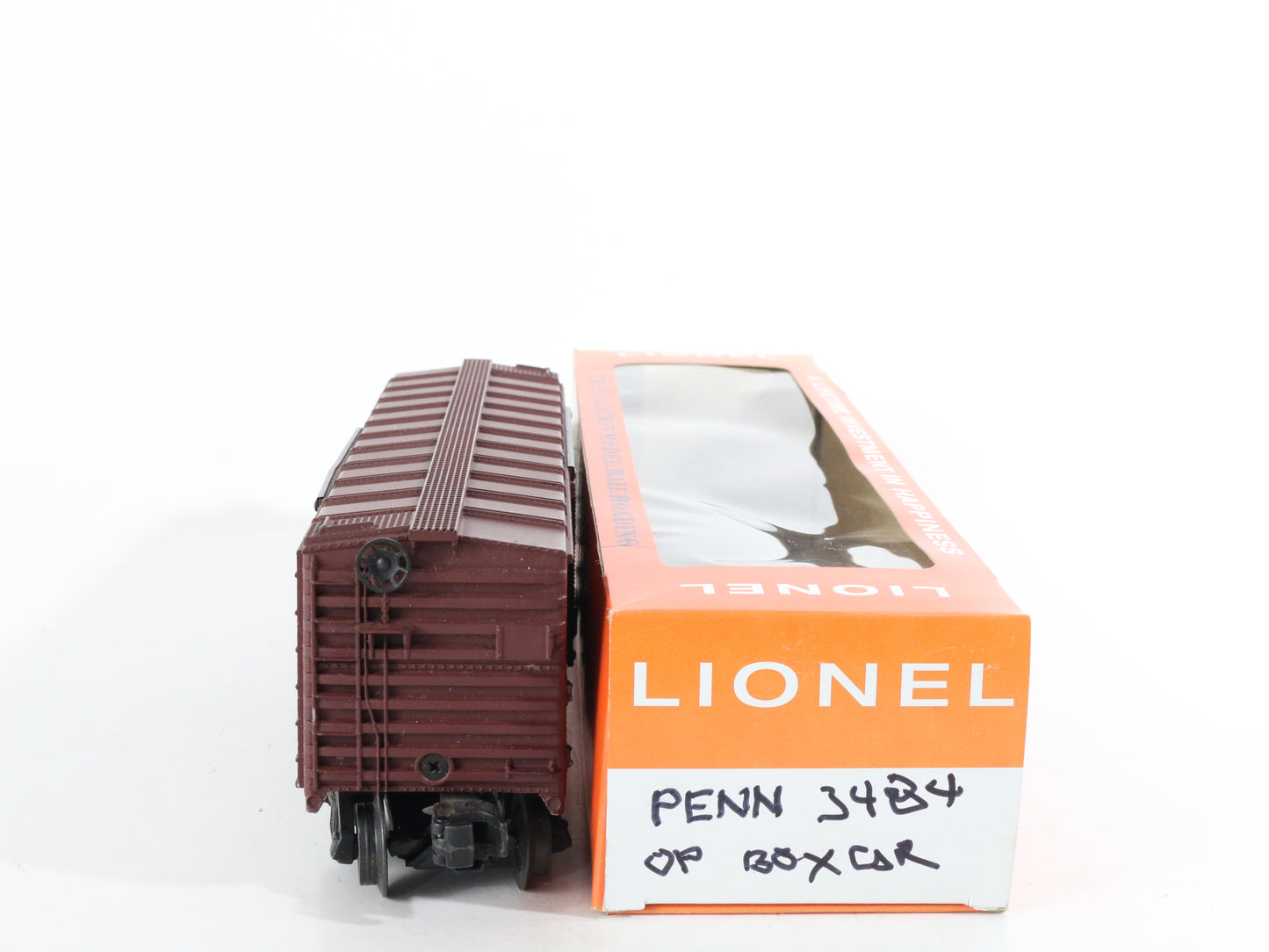 Lionel O Postwar 3484 Pennsylvania PRR Operating Single Door Boxcar