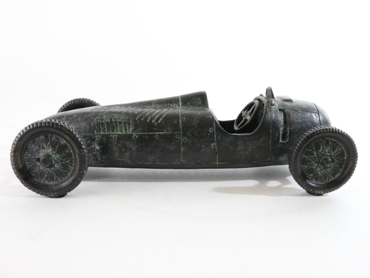 Auto Union Type C Vintage Cat Metal Racer Model Car 10" 4lbs 14oz