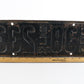 1923 License Plate California Commercial 38 233 Vintage Metal Automobile
