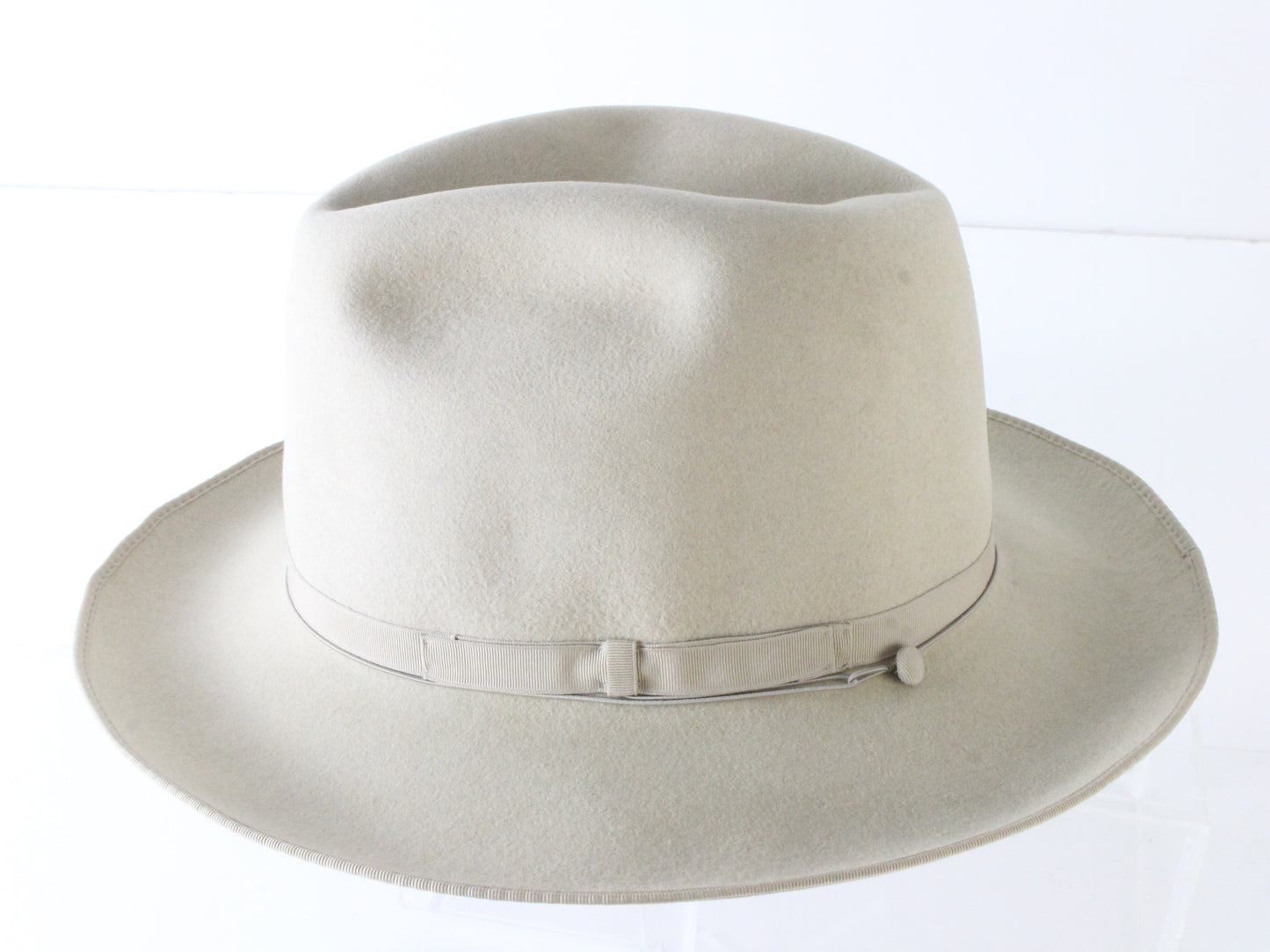 Borsalino Alessandria Mens Classic Tan Felt Fedora MULTIPLE SIZES