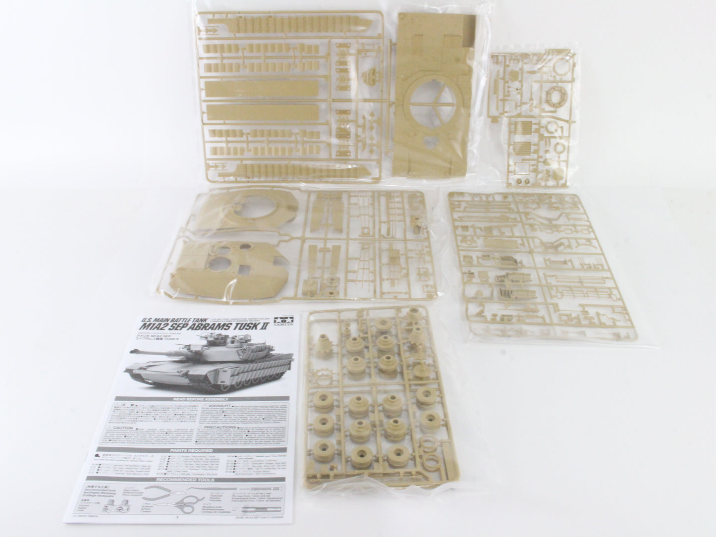 US Main Battle Tank M1a2 Sep Abrams Tusk II Tamiya 1:35 Model Kit 35326 5000