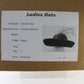 George Zamaul New York Ladies Elegant Black Felt Hat W/ Large Feathers 7 56cm