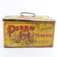 Pedro Cut Plug Smoking Tobacco Vintage Metal Can Container Lunch Box Tin Style
