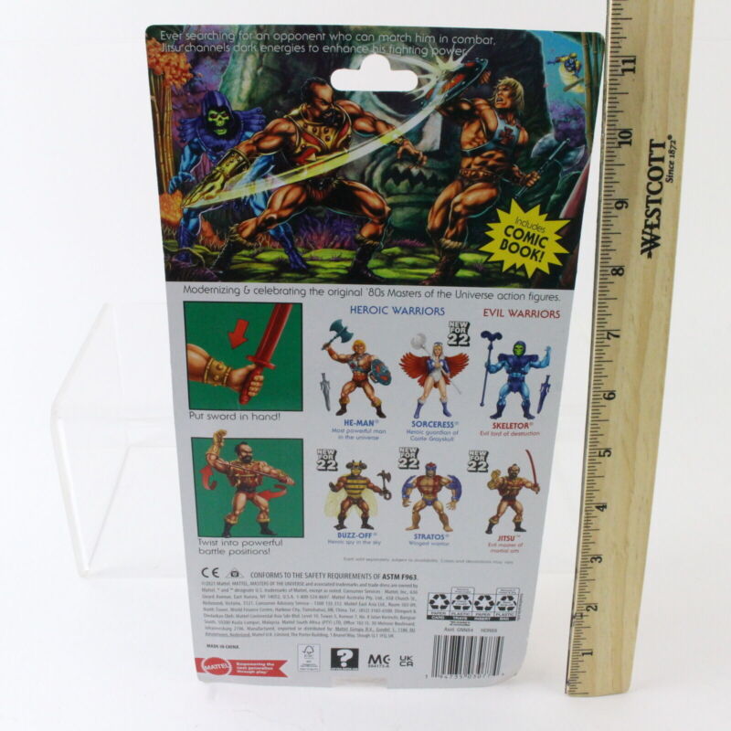 Jitsu Evil Master Of Martial Arts MOTU Masters Of The Universe Mattel