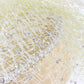 Jack Mcconnell New York Ladies Yellow Boutique CHURCH Hat Mesh And Rhinestones