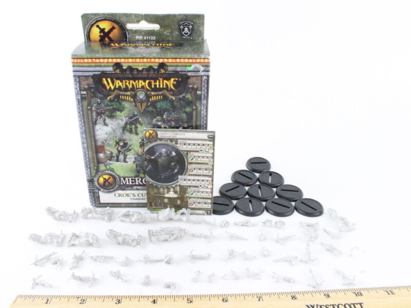 Warmachine Mercenaries Croe's Cutthroats Character Unit PIP41123 Privateer Press