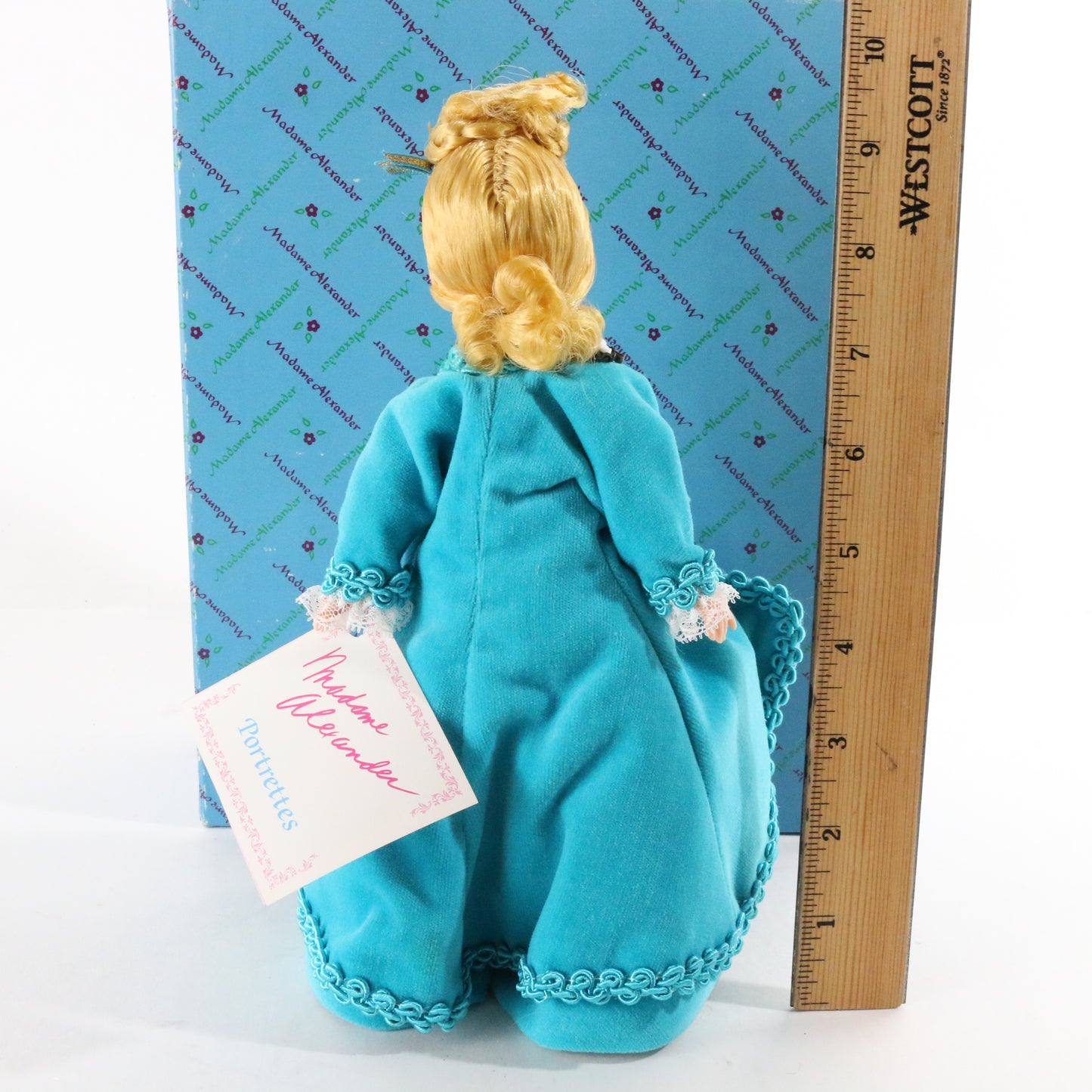 Madam Alexander Portrettes Violetta Blue Dress 10" Doll W/ Box