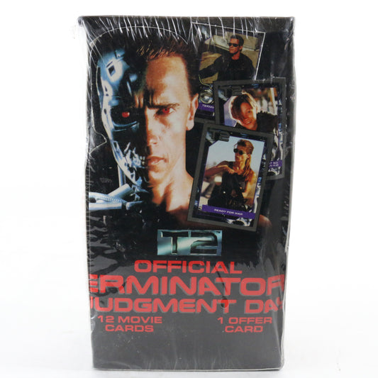 Terminator Judgment Day T2 Movie Cards & Box Sealed Impel Carolco 1991