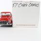1957 Chevrolet Cameo Carrier Red & White Danbury Mint 1:24 Model Car