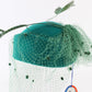 Mr John Classic Fascinator Green Excello Wool Ladies Hat 6 3/4 54cm