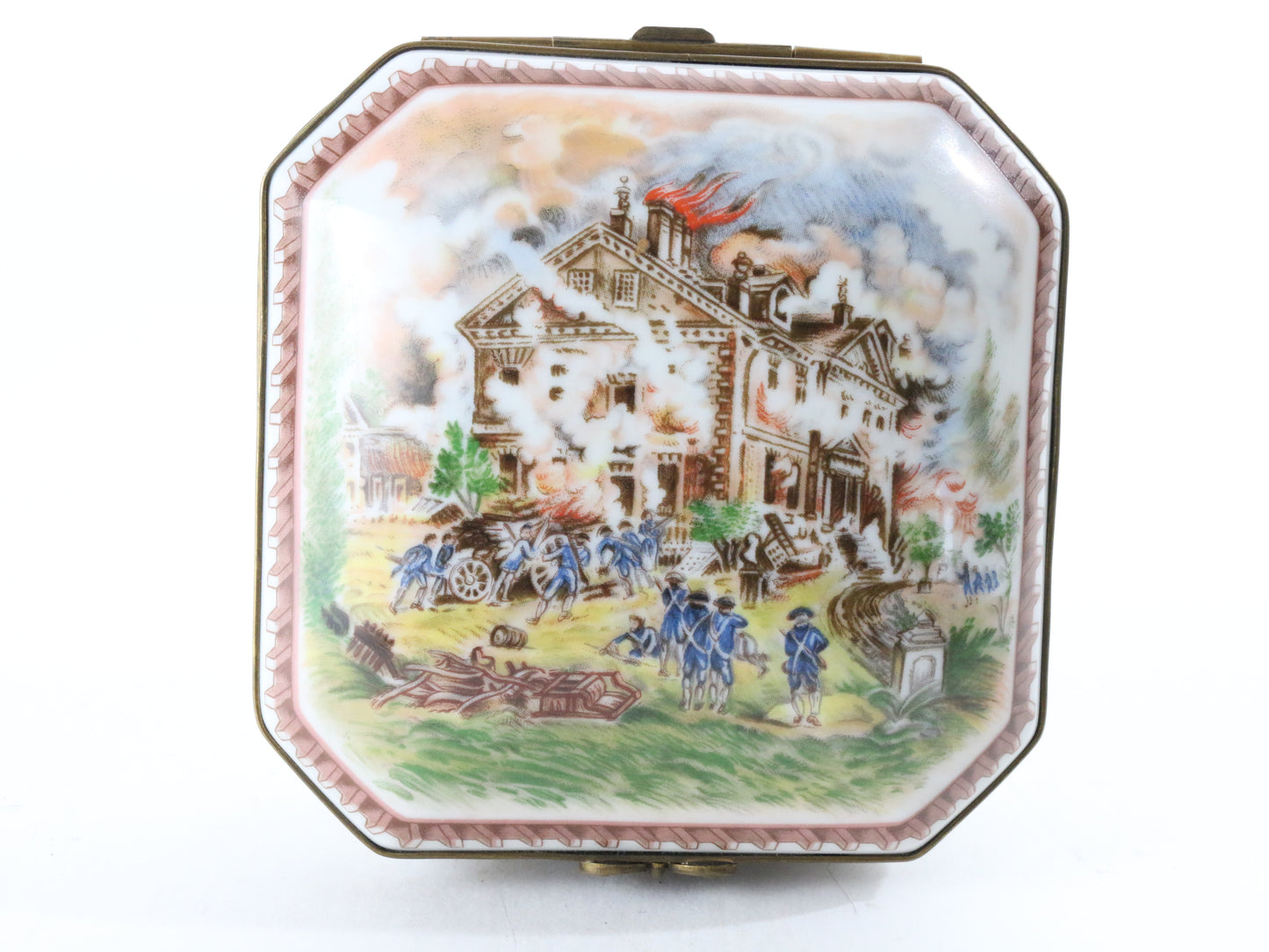 Cliveden 1763 Porcelain Box Porcelaine De Paris 1974 1466/2500