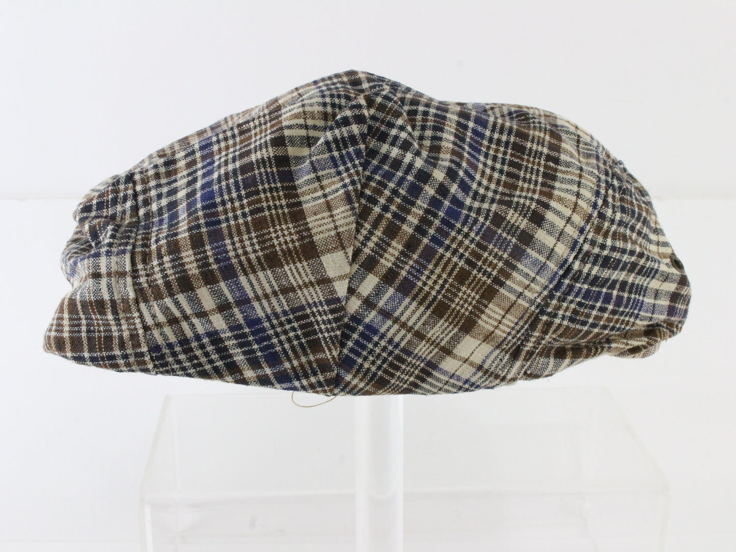 Lake of the Isles Mens Ivy Cap Mixed Plaid Newsboy Flat Cap MULTIPLE SIZES