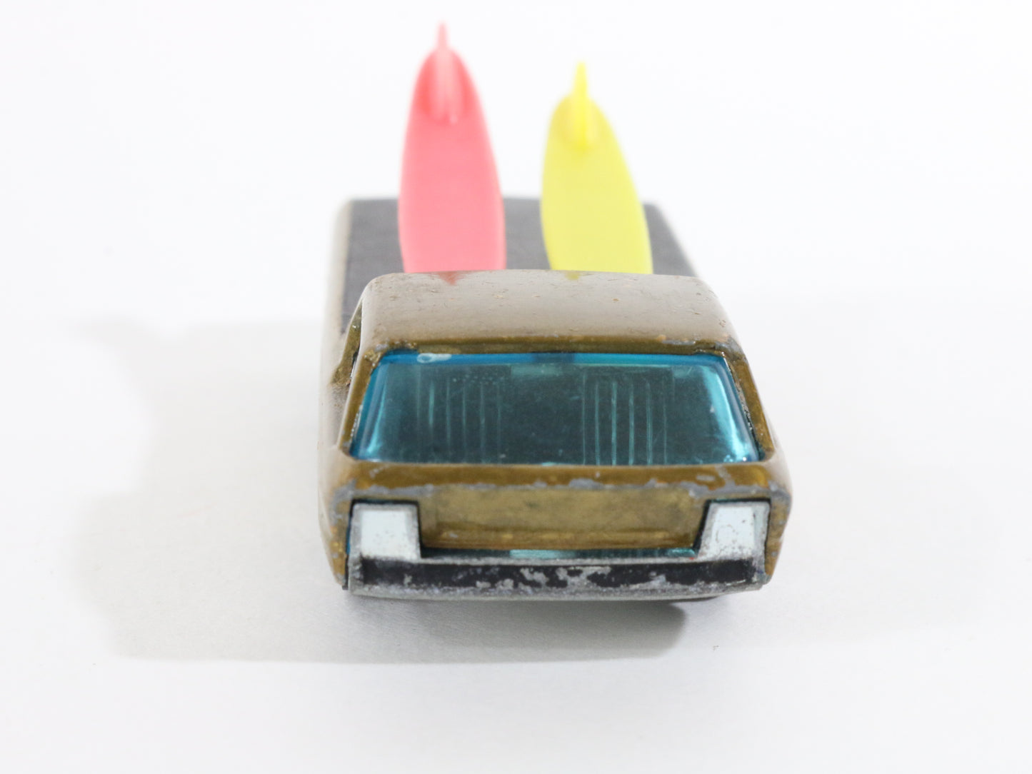 Vintage Hot Wheels Redline Deora W/ Surf Boards Gold Mattel 1967 Hong Kong