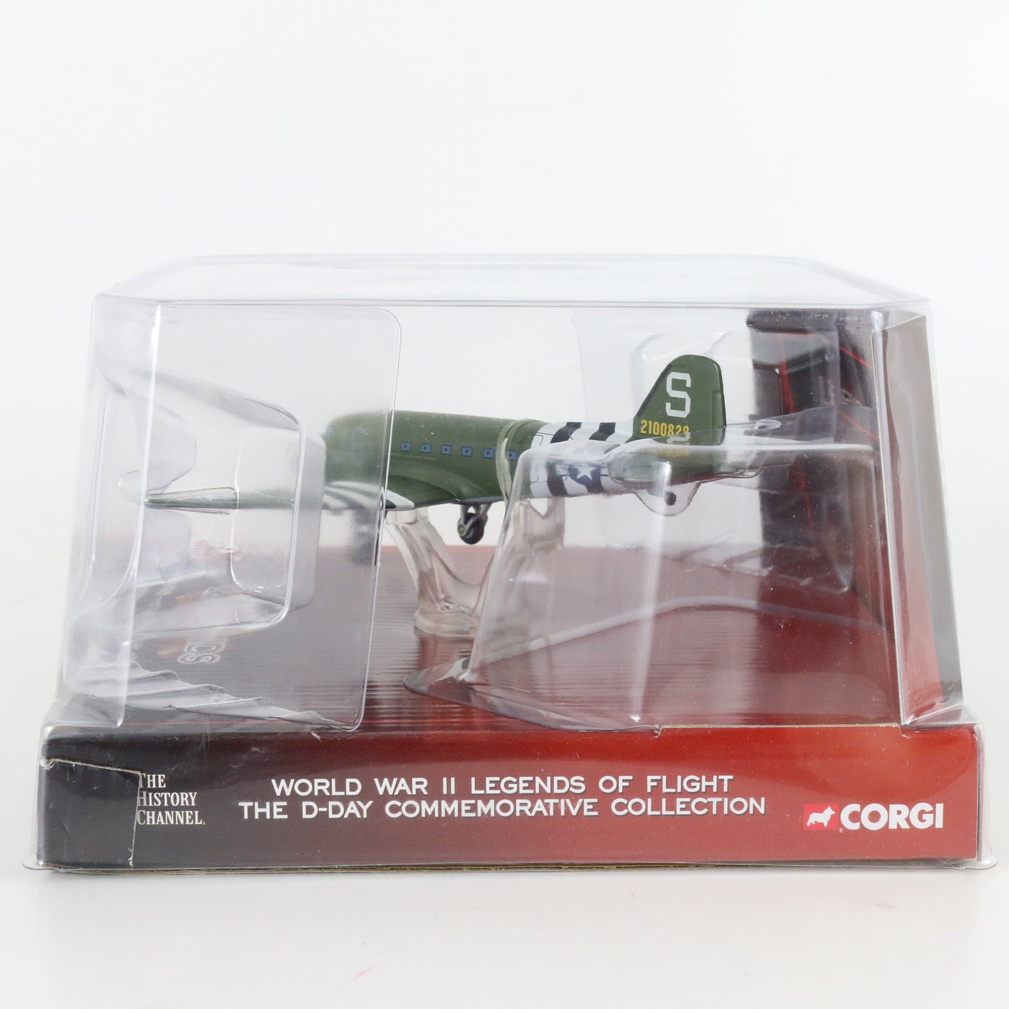 C-47 Skytrain J8 101st Airborne Transport Plane Legends Corgi 1:144 Hc30009