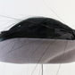 Sonni of California Ladies Gray and Black Wool Felt Hat W/ Feathers 7 1/8 57cm