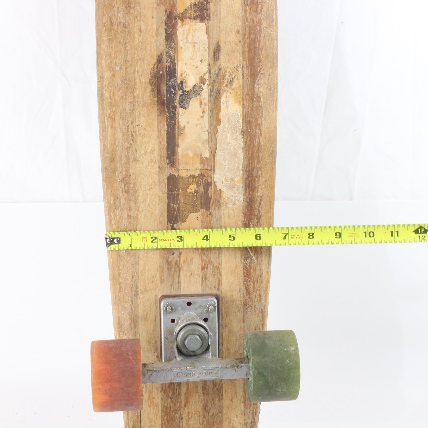 Ultra Pro Class Track Force Wooden Vintage Skateboard Deck W/ Wheels 30"