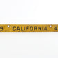 1942 California License Plate Registration Vintage Metal Automobilia
