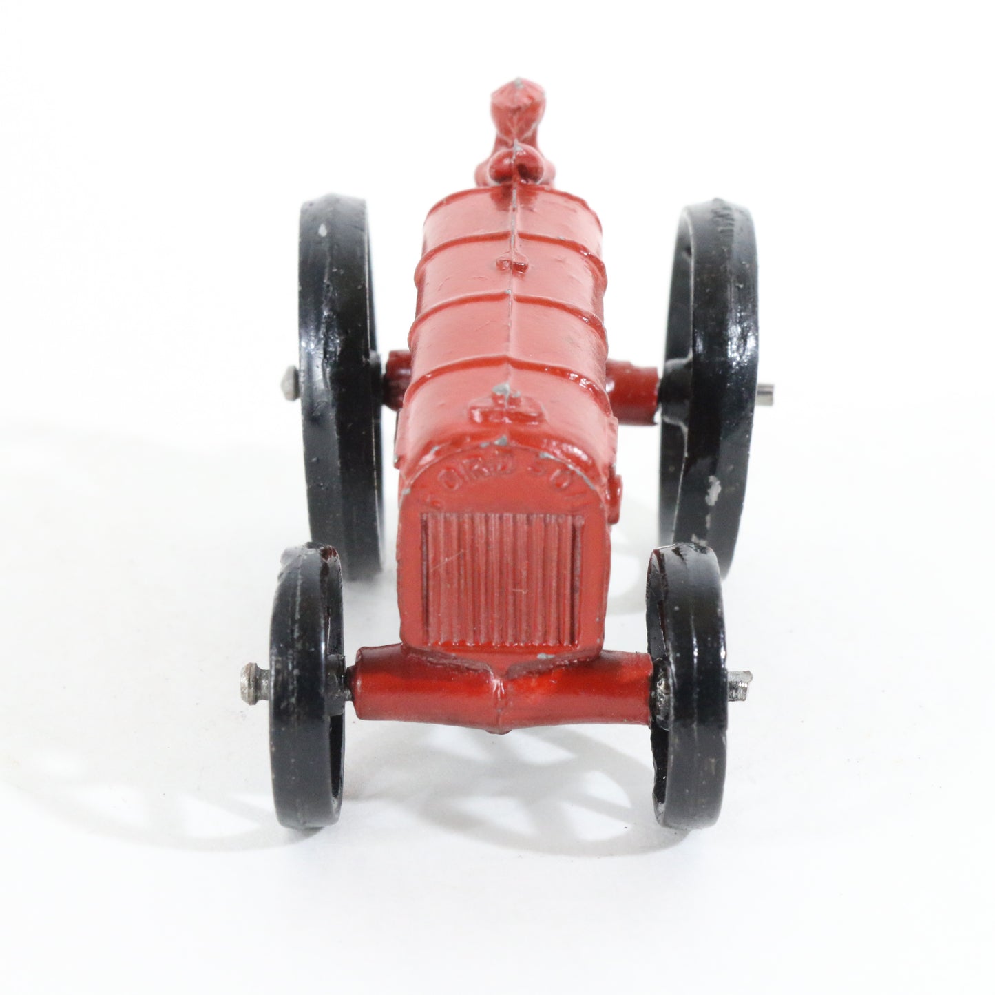 Vintage Red & Black Slush Mold Tractor Toy & Novelty Co Model 2.75��� Modified