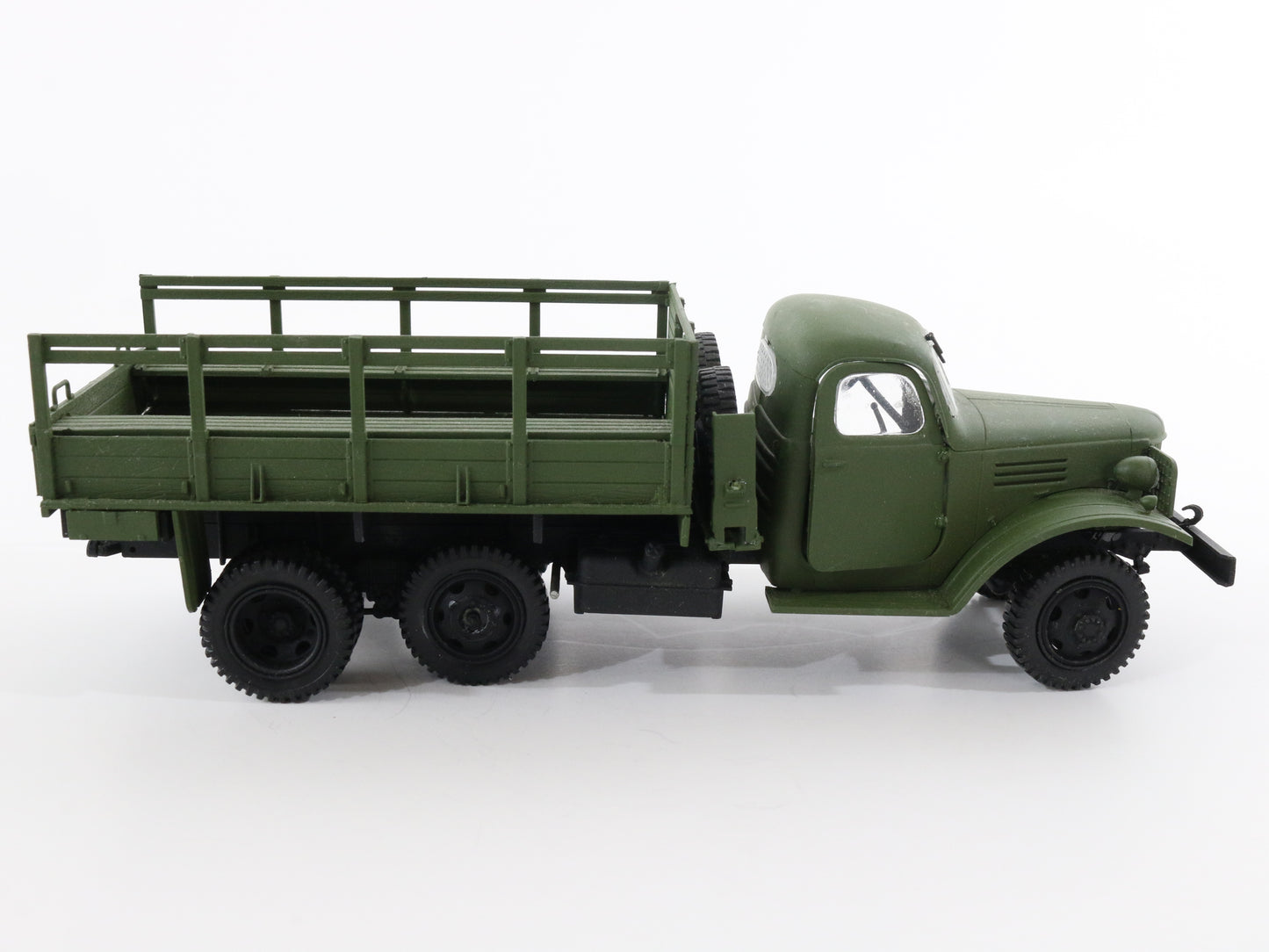 ZIS-151 Soviet Ussr Military Flatbed Truck 1:48? Built Model Vehicle